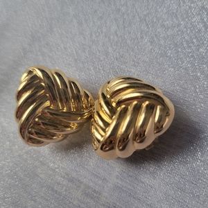 Vintage Christian Dior Clip on Earrings